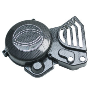 CARTER D'ALLUMAGE 50 A BOITE POUR DERBI SENDA 1994>2005 GPR 1997>2005 CARBONE - code 521S10BKA4