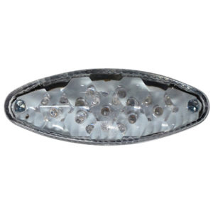 FEU ARRIERE 50 A BOITE POUR PEUGEOT 50 XPS T-SM XR6 TRANSPARENT HOMOLOGUE CEE (753612) (L120MM H45MM)  - code 6F585W0914