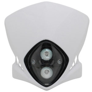 FORK HEADLAMP GEARBIKE DUKE HALOGEN 2x20W WHITE - code 7529900814