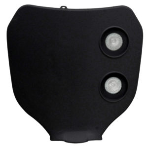 FORK NUMBER PLATE GEARBIKE WITH HALOGEN 2x20W BLACK - code 7539900914