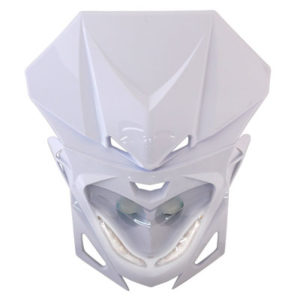 FORK HEADLAMP GEARBIKE RR8 WHITE WITH LEDS WHITE - code 75B99W0814