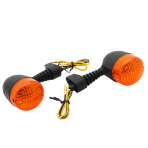 CLIGNOTANT 50 A BOITE ADAPTABLE DERBI SENDA ORANGE/NOIR (LA PAIRE) - code 7S1S1Q0914