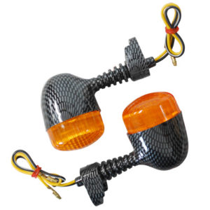 CLIGNOTANT 50 A BOITE ADAPTABLE DERBI SENDA 1995> ORANGE/CARBONE (PAIRE) - code 7S1S1Q0KA4