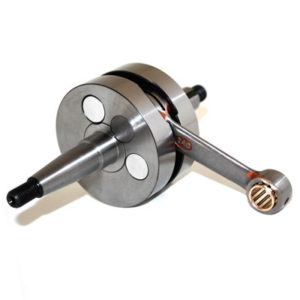 CRANKSHAFT GEARBIKE FOR MINARELLI 50 AM6 1995>2005 (CRANK JOURNAL DIAM 20 – MOUNTING 2 BEARINGS 6204) – code DADA10S004