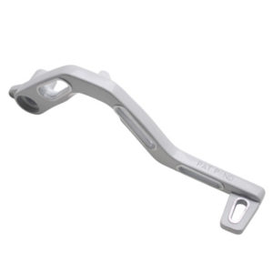 BRAKE PEDAL GEARBIKE LIGHTY ADAPTABLE DERBI SENDA ALU WHITE - code EM4S10AWHITE