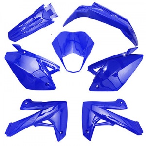 CARROSSERIE 50 A BOITE ADAPTABLE RIEJU MRT BLEU 7PCS - code 007M8APBLUE