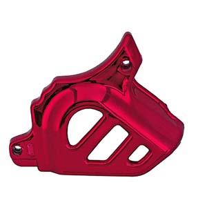 CACHE PIGNON 50 A BOITE POUR AM6 ROUGE ANODISE - code 513A10B134