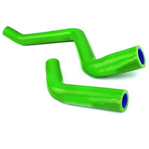 COOLING HOSE FOR DERBI SENDA 2006> EURO3 GREEN (PAIR) - code D8TSL0L414
