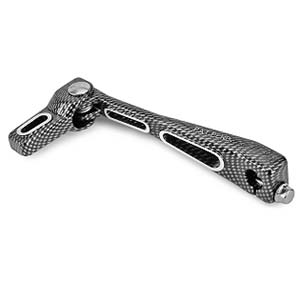 GEAR LEVER FOR MINARELLI 50 AM6 ALU LIGHTY CARBON FOLDING - code EJ3A10AKA4
