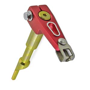BIELLETTE EMBRAYAGE 50 A BOITE POUR MINARELLI 50 AM6 ROUGE ANODISE - code EP2A10A134