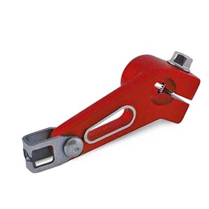 BIELLETTE EMBRAYAGE 50 A BOITE POUR DERBI SENDA GPR/GILERA 50 SMT RCR ROUGE ANODISE - code EP2S10134
