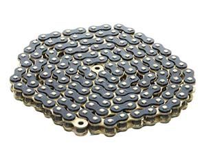 CHAINE HQ 140 D420 NOIR/OR 420SV (COULEUR) X140L - code J7199G0954
